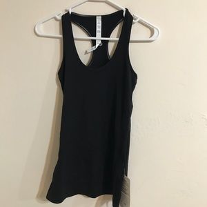BLACK LULULEMON COOL RACERBACK TOP